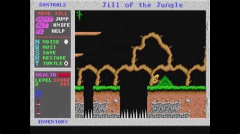 Jill of the Jungle - 3 parts - PC gameplay - YouTube