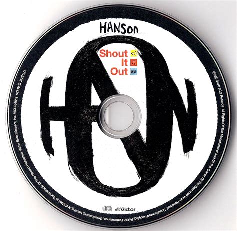 Hanson Merchandise - CDs - Albums - Shout It Out