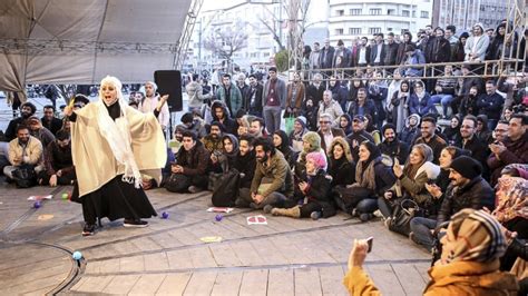 Photo: Street Theatre at 37th Fajr International Theatre Festival