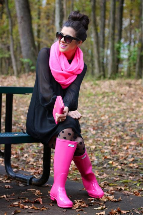 After the rain... | The Sweetest Thing in 2020 | Fashion, Pink hunter boots, Winter fashion