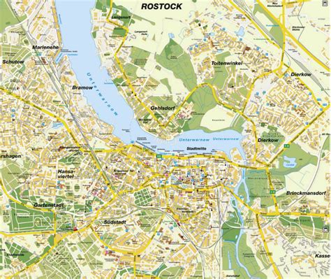 Rostock Map