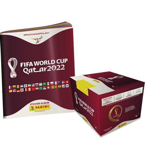 Panini WM 2022 Sticker Katar - Album + Display mit 100 Tüten, Stickerpoint