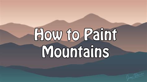 Background Tutorial - Mountains by JessiRenee on DeviantArt