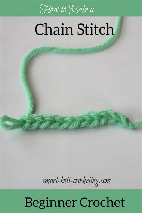 How to Make the Crochet Slip Knot Chain Stitch