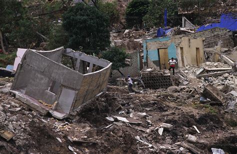 Tegicigalpa city destroyed by Hurricane Mitch, Honduras | Nigel Dickinson