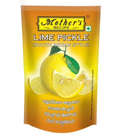 Lime (South Indian Style) Pickle 200 gm – Mothers Recipe