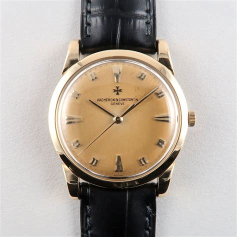 Vacheron Constantin Ref. 6031 circa 1955 | 18ct gold manual vintage wristwatch - Black Bough ...