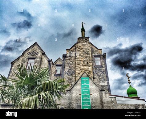 Khizra mosque Cheetham hill road Manchester UK Stock Photo - Alamy