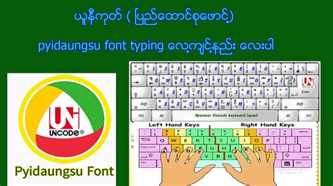 Pyidaungsu Font Keyboard Layout I Kayan It And Computer Tutorials | Images and Photos finder