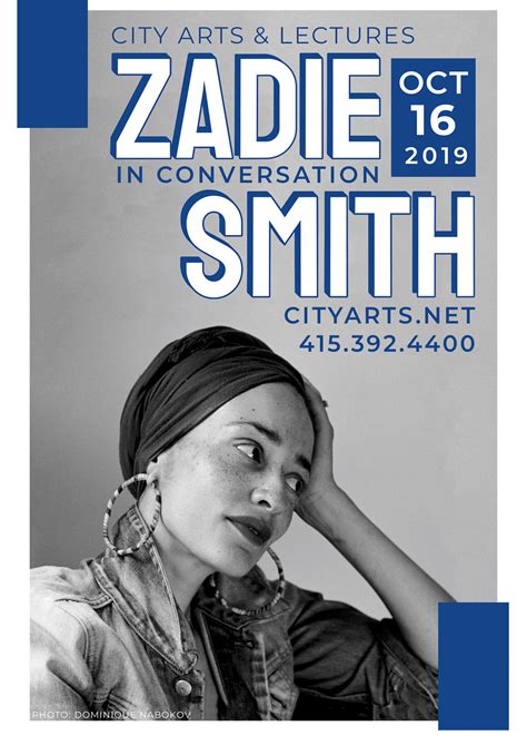 Zadie Smith | City Arts & Lectures