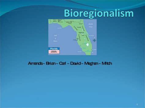 Bioregionalism | PPT