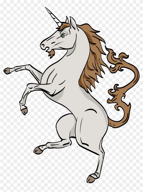 Unicorn - Unicorn Symbol Of Scotland - Free Transparent PNG Clipart Images Download