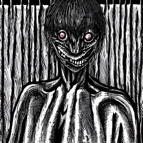 manga panel of a skinwalker, junji ito, horror, scary, | Stable Diffusion