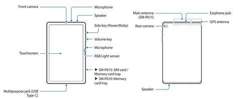 Tab S6 Lite: Device Layout & Functions | Samsung Australia