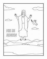 Easter Church Coloring Pages Free Printable sketch template