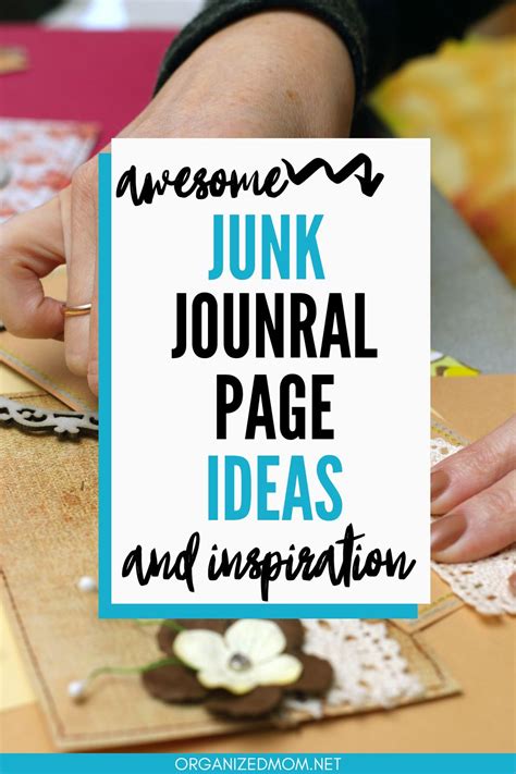 Junk Journal Ideas – The Organized Mom