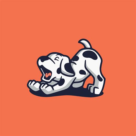 Adorable Lazy Dog Cartoon Character 11426128 Vector Art at Vecteezy