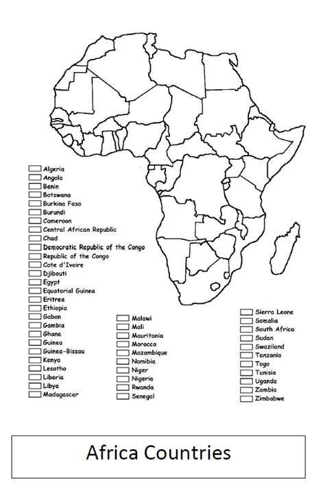 Warren Sparrow: Map of Africa
