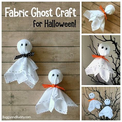 Friendly Ghost Craft for Halloween - Buggy and Buddy