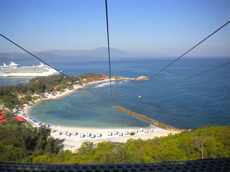 Labadee, Haiti world's longest Zip Line over water!