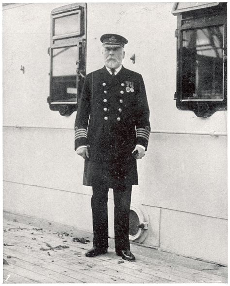 The Captain Of The Rms Titanic - Photograph by Illustrated London News ...