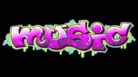 Graffiti music urban art vector illustration - Music Fan Art (40002599 ...