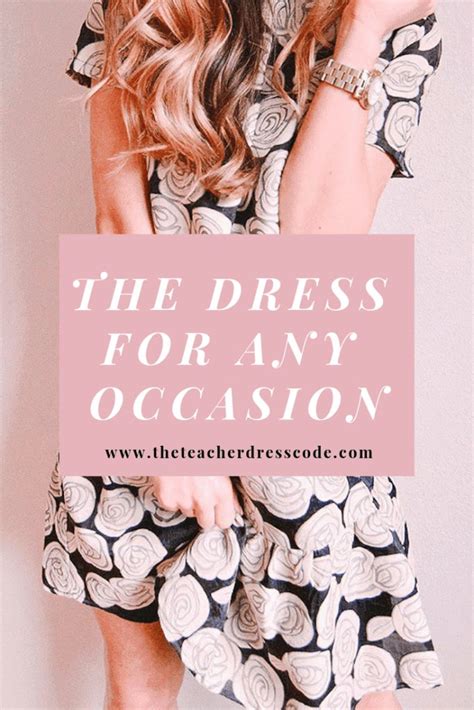 dress code: a dress for every occasion - The Teacher Dress Code | Teacher dresses, Dress codes ...