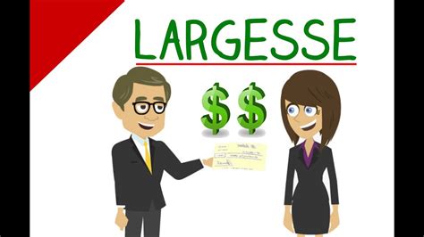 Learn English Words - LARGESSE Meaning (Vocabulary Video) - YouTube