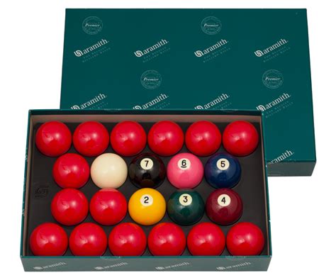 Aramith 2 1/4 Numbered Snooker Ball Set