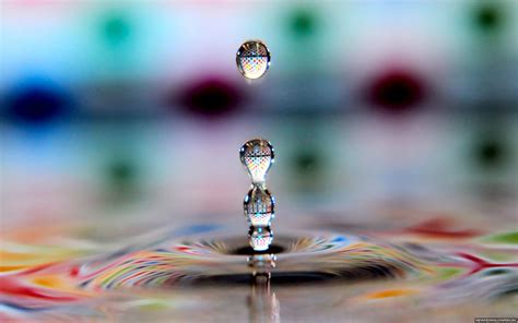 Download 3d Water Drop Render Hd Wallpaper Wallpaper - World Best ...