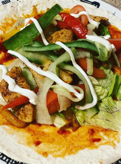 Peri-Peri Chicken Wrap Recipe. Image by Karolina Rogers - Pinch of Nom