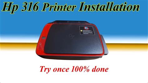 How To Install Driver Hp Ink Tank 316 || Hp 310 Printer and Scanner ...