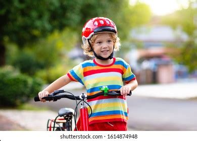 Kids On Bike Park Children Going Stock Photo 1614896233 | Shutterstock