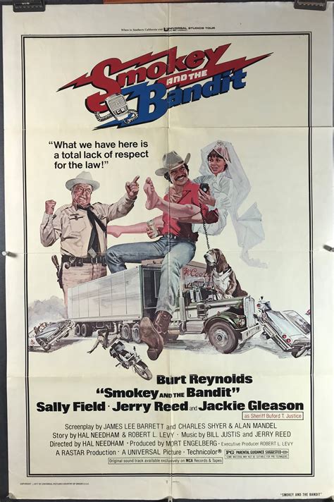 SMOKEY AND THE BANDIT, Original Burt Reynolds Vintage Movie Poster. - Original Vintage Movie Posters