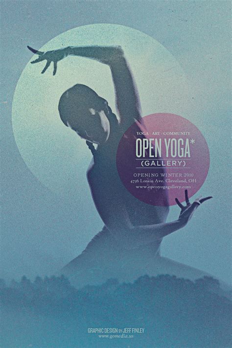 Open Yoga Gallery flyer | Did this flyer design for Open Yog… | Flickr