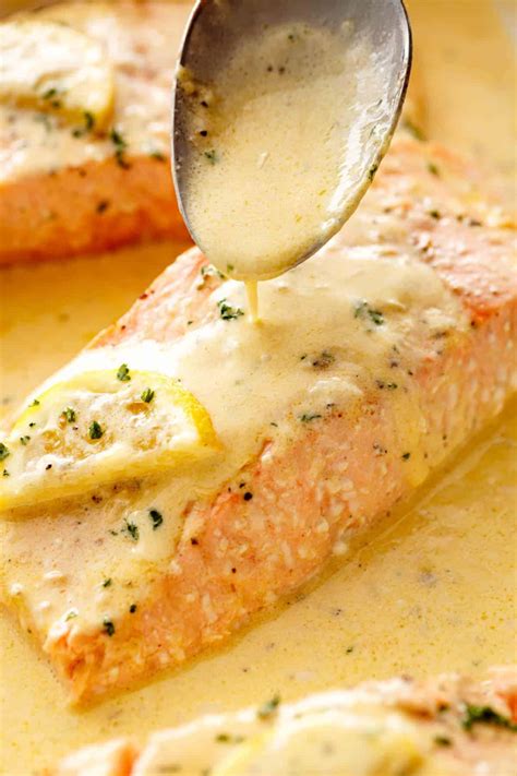 Baked Fish With Lemon Cream Sauce - All About Baked Thing Recipe