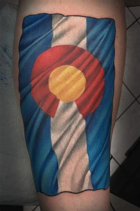 Colorado Flag by Brian Adams: TattooNOW