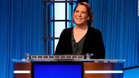 Amy Schneider becomes the first woman to win more than $1 million on 'Jeopardy!' - CNN