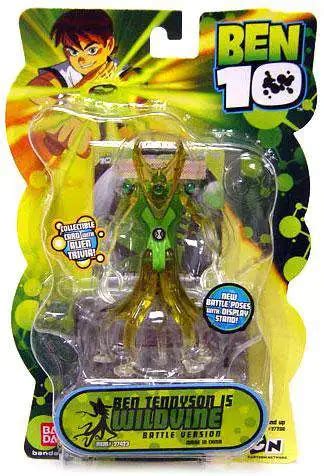 Ben 10 Alien Collection Series 2 Wildvine 4 Action Figure Battle Version Bandai America - ToyWiz