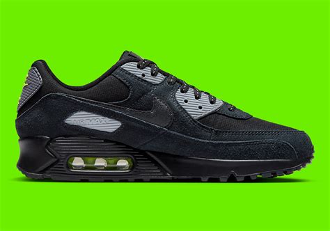 Nike Air Max 90 "Obsidian/Black/Volt" FQ2377-001 Release Date ...