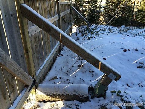 Fence Post Bracing System - How to Brace a Fence Post