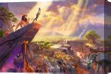 Thomas Kinkade The Lion King painting - The Lion King print for sale