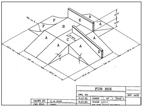 Fun box skateboarding - how to build | Skateboard ramps, Skate ramp ...