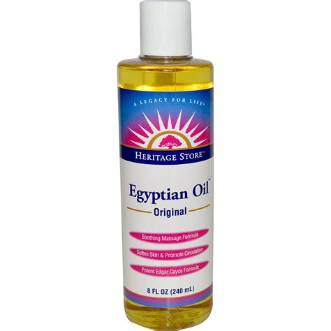 Heritage Store, Egyptian Oil, Original, 8 fl oz (240 ml) - iHerb