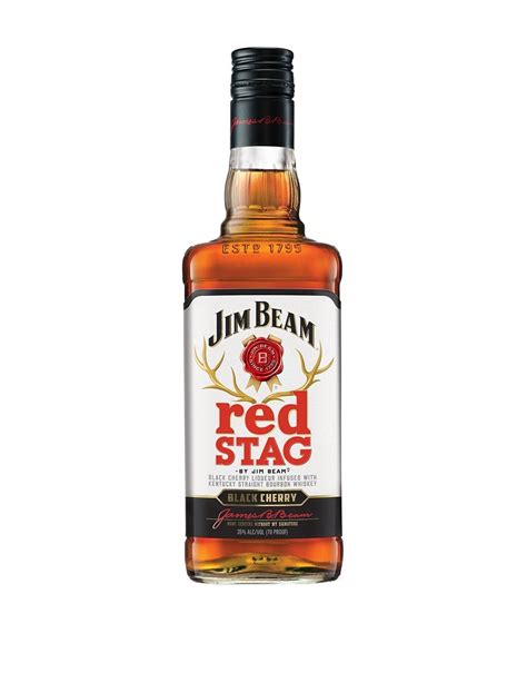 Jim Beam Red Stag Black Cherry Bourbon Whiskey | Buy Online or Send as ...