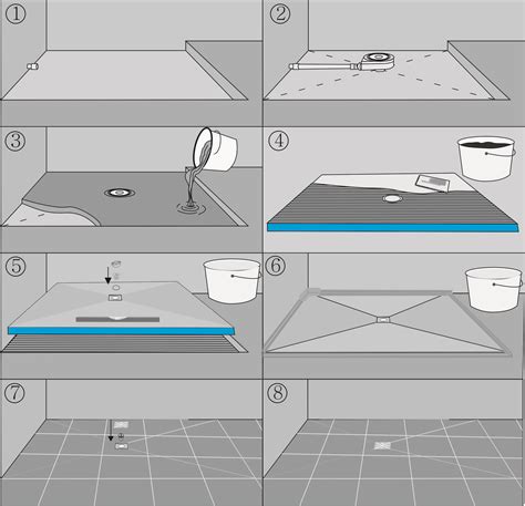 xps tile backer board, shower tary, shower base, shower niche