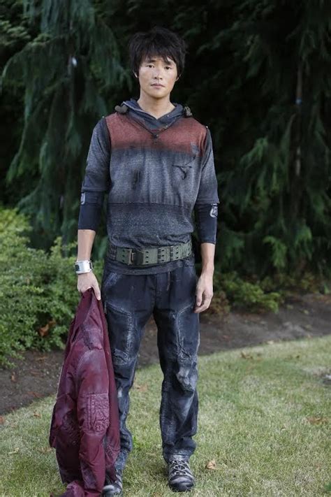 Monty Green || The 100 cast behind the scenes || Christopher Larkin