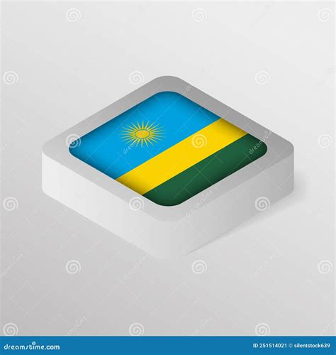 EPS10 Vector Patriotic Background with Rwanda Flag Colors. Stock Vector ...