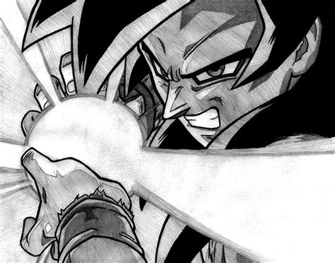 Goku SS4 Kamehameha by Polisenso on DeviantArt