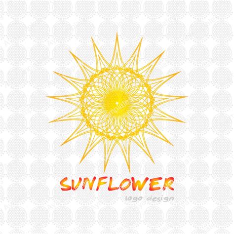 Sunflower logo design – AYA Templates